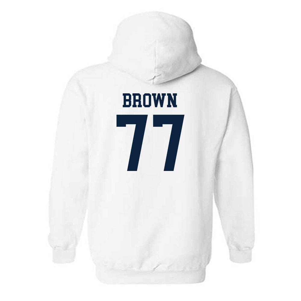 Samford - NCAA Football : Zach Brown - Hooded Sweatshirt Classic Shersey