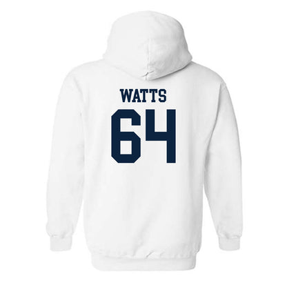 Samford - NCAA Football : Noah Watts - Hooded Sweatshirt Classic Shersey