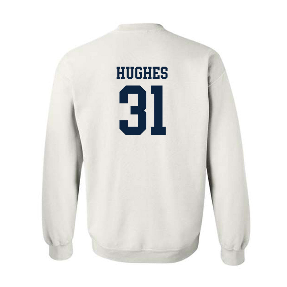 Samford - NCAA Men's Basketball : Joshua Hughes - Crewneck Sweatshirt Classic Shersey