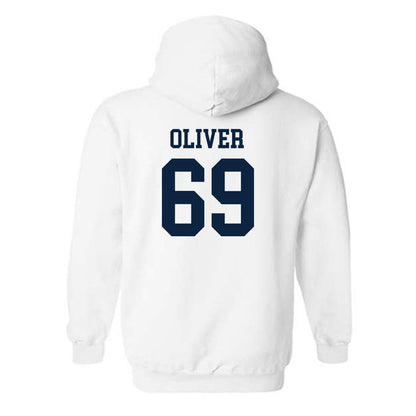 Samford - NCAA Football : JP Oliver - Hooded Sweatshirt Classic Shersey