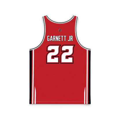 Louisiana - NCAA Men's Basketball : Kentrell Garnett Jr - Basketball Jersey Red