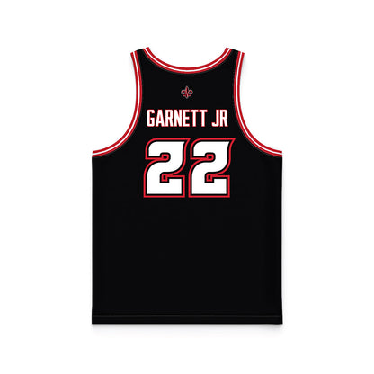 Louisiana - NCAA Men's Basketball : Kentrell Garnett Jr - Basketball Jersey Black