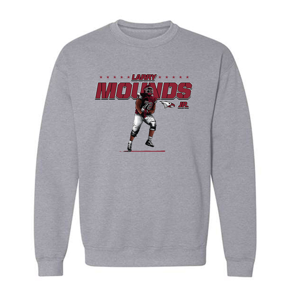 NCCU - NCAA Football : Larry Mounds Jr - Crewneck Sweatshirt Individual Caricature