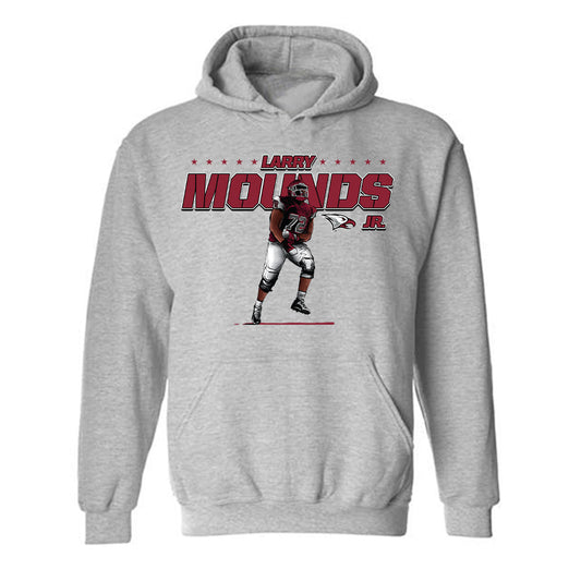 NCCU - NCAA Football : Larry Mounds Jr - Hooded Sweatshirt Individual Caricature