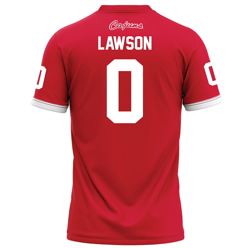 Louisiana - NCAA Football : Jordan Lawson - Homecoming Jersey