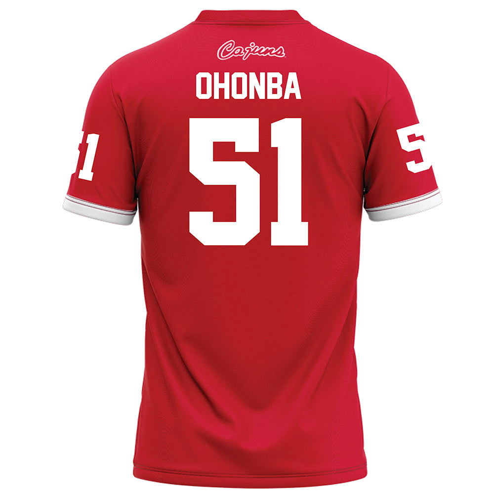 Louisiana - NCAA Football : James Ohonba - Homecoming Jersey