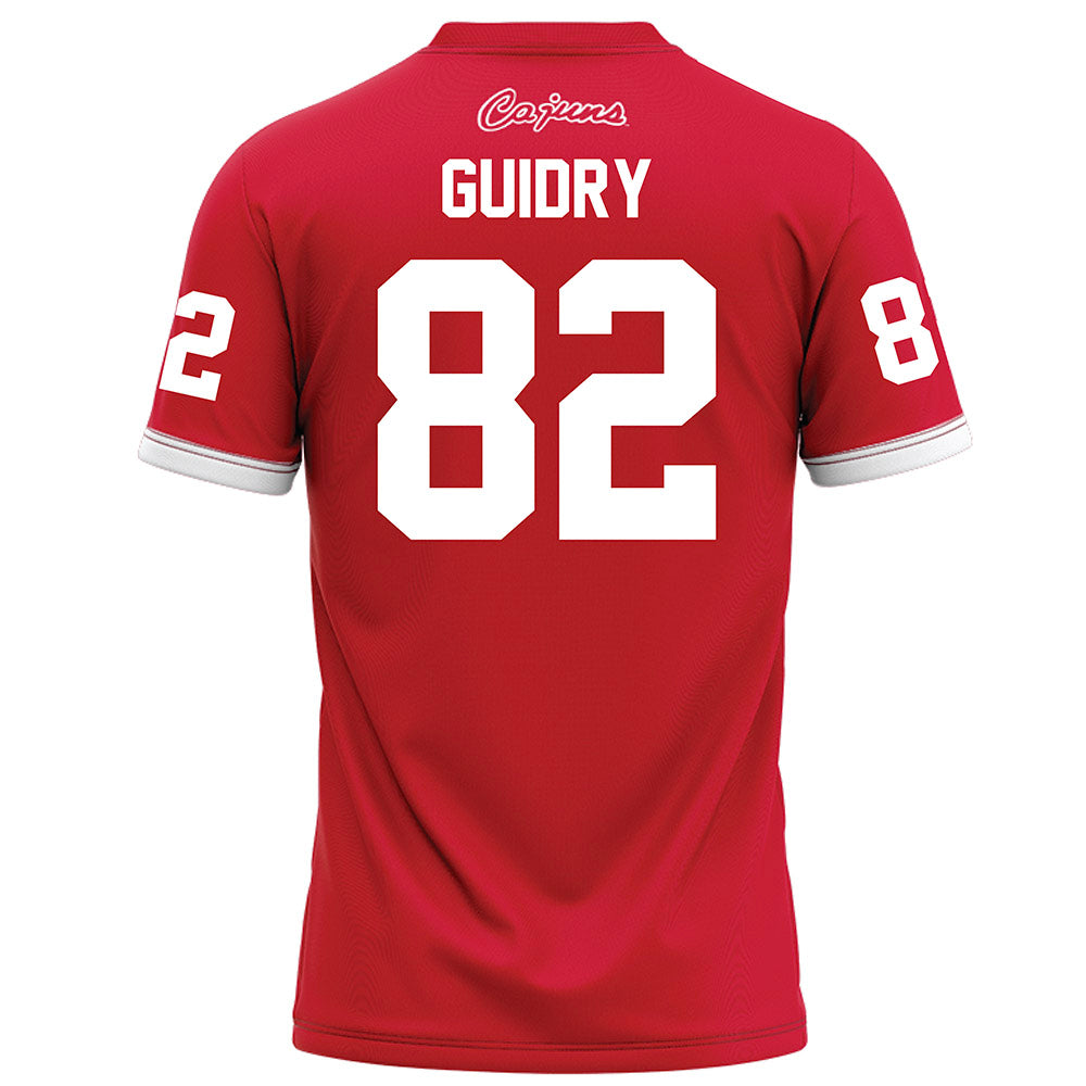 Louisiana - NCAA Football : Rhett Guidry - Homecoming Jersey