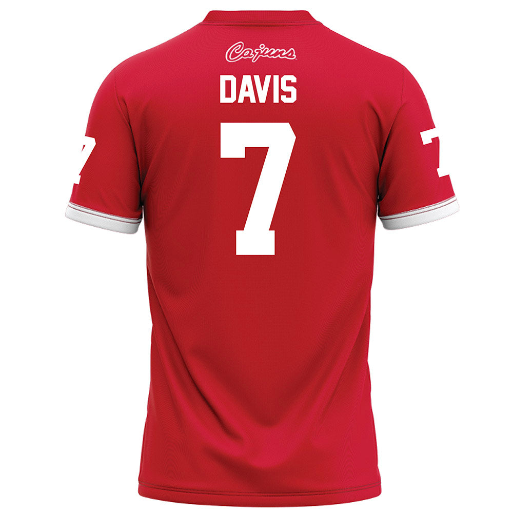 Louisiana - NCAA Football : Elijah Davis - Homecoming Jersey