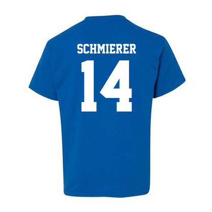 Drake - NCAA Women's Volleyball : Addie Schmierer - Royal Replica Youth T-Shirt