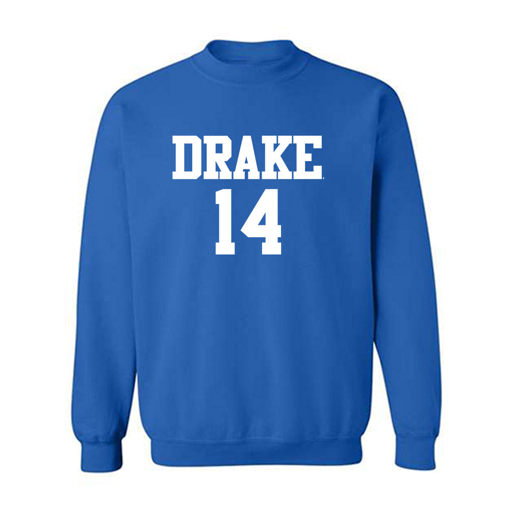 Drake - NCAA Women's Volleyball : Addie Schmierer - Royal Replica Sweatshirt