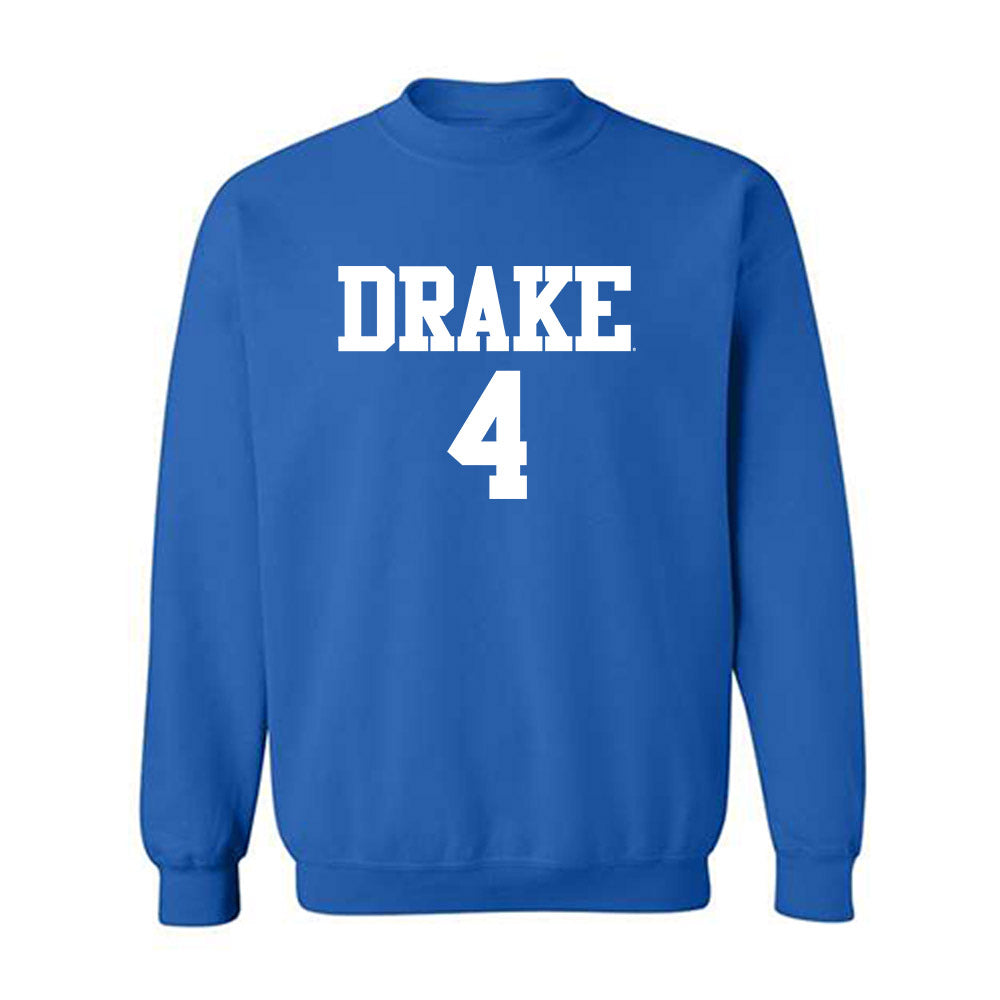 Drake - NCAA Women's Volleyball : Aniyah Davis - Royal Replica Sweatshirt