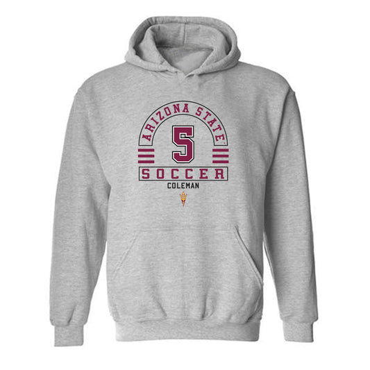 Arizona State - NCAA Women's Soccer : Olivia Coleman - Hooded Sweatshirt Classic Fashion Shersey