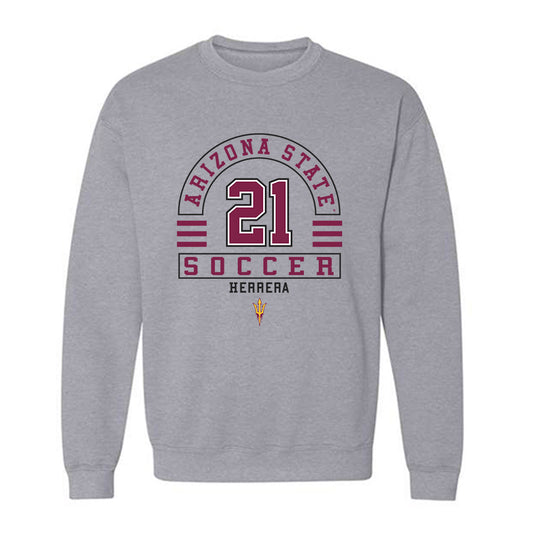 Arizona State - NCAA Women's Soccer : Olivia Herrera - Crewneck Sweatshirt Classic Fashion Shersey