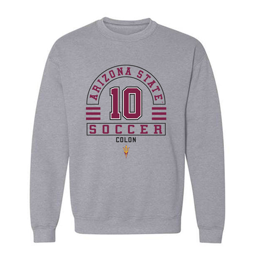 Arizona State - NCAA Women's Soccer : Enasia Colon - Crewneck Sweatshirt Classic Fashion Shersey