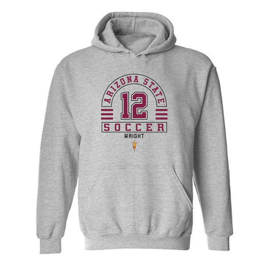Arizona State - NCAA Women's Soccer : Ava Wright - Hooded Sweatshirt Classic Fashion Shersey