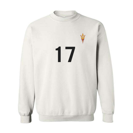 Arizona State - NCAA Women's Soccer : Meighan Farrell - Crewneck Sweatshirt Replica Shersey