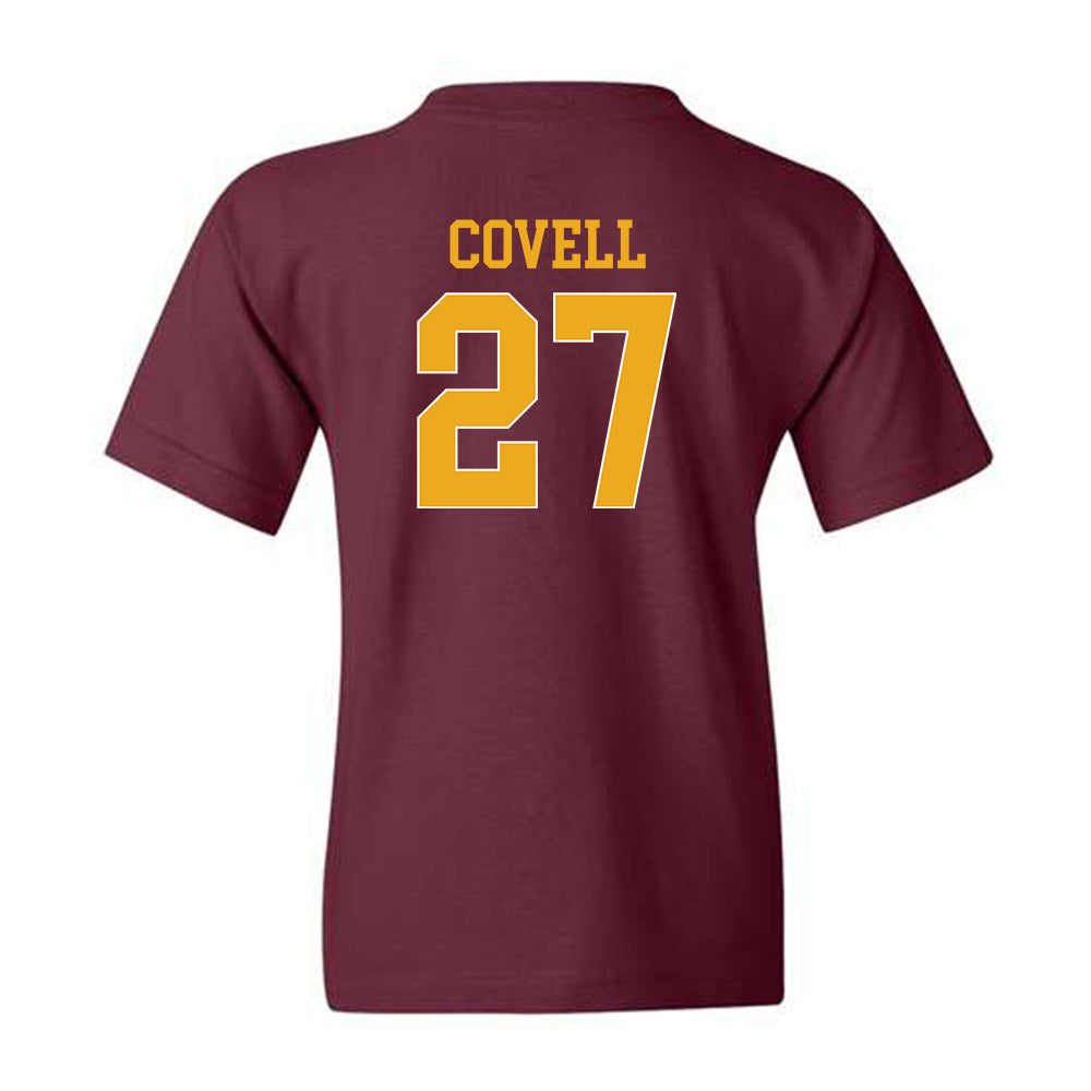 Arizona State - NCAA Women's Volleyball : Brynn Covell - Youth T-Shirt Replica Shersey