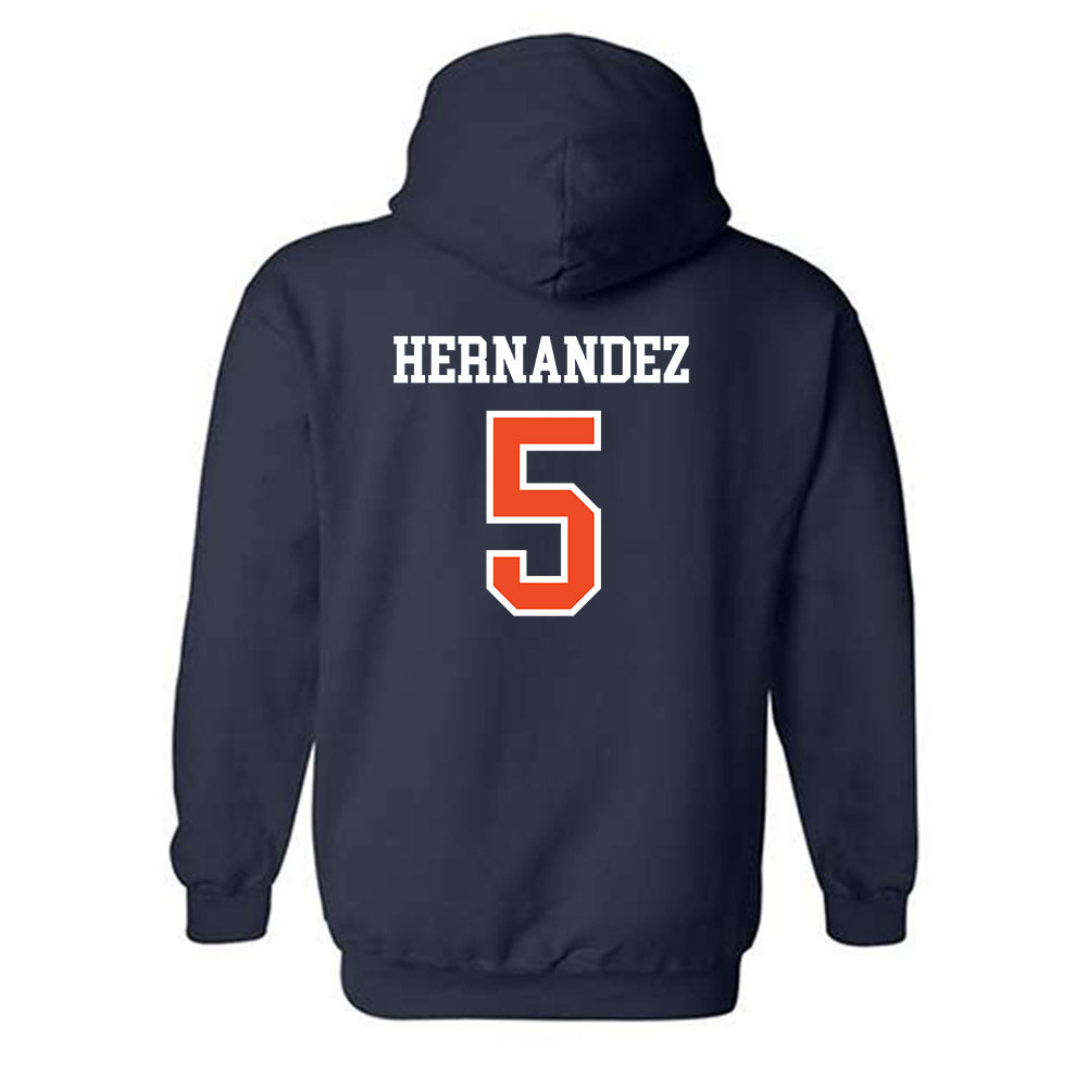 Auburn - NCAA Baseball : Javon Hernandez - Hooded Sweatshirt Generic Shersey