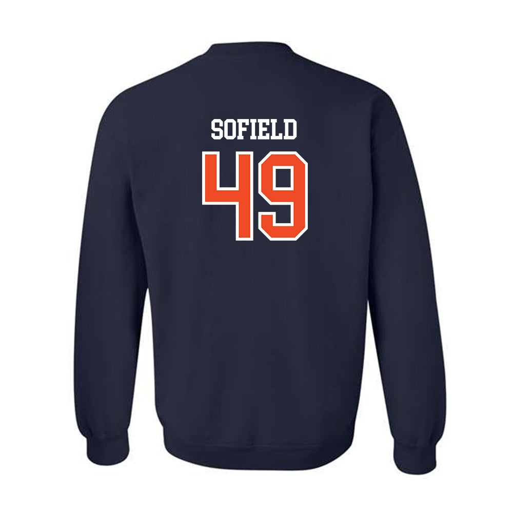 Auburn - NCAA Baseball : Drew Sofield - Crewneck Sweatshirt Generic Shersey