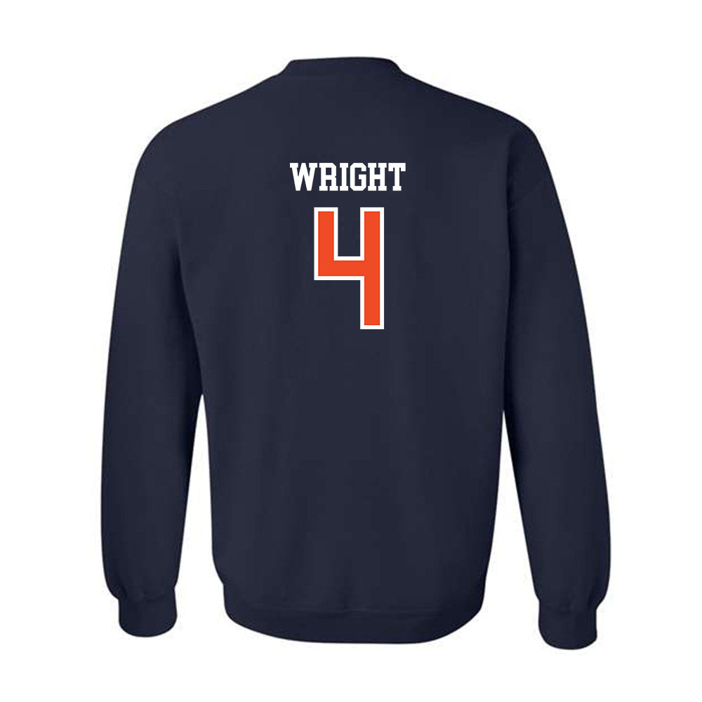 Auburn - NCAA Baseball : Carter Wright - Crewneck Sweatshirt Generic Shersey