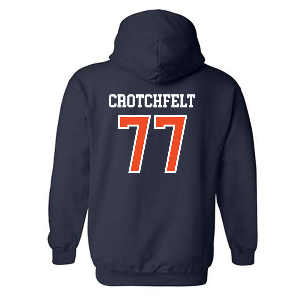 Auburn - NCAA Baseball : Zach Crotchfelt - Hooded Sweatshirt Generic Shersey