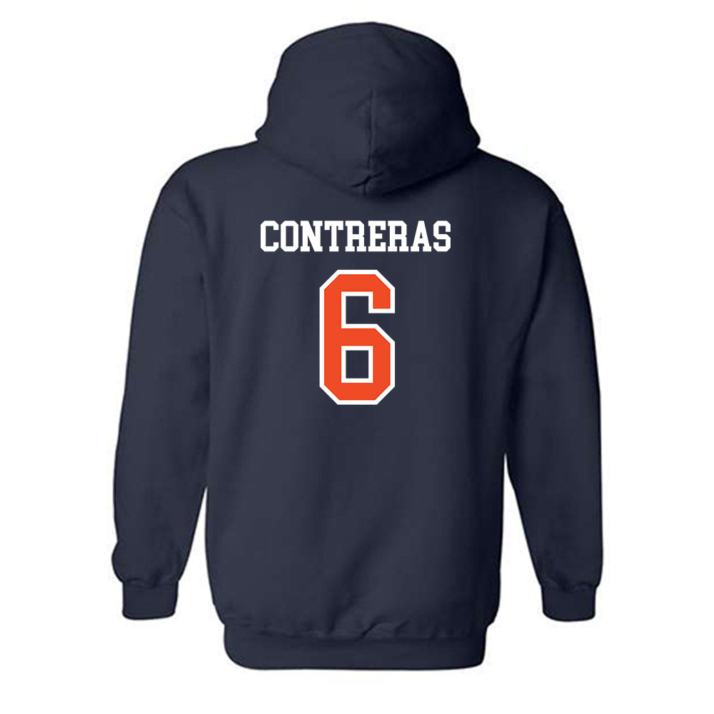 Auburn - NCAA Women's Soccer : Becky Contreras - Hooded Sweatshirt Generic Shersey