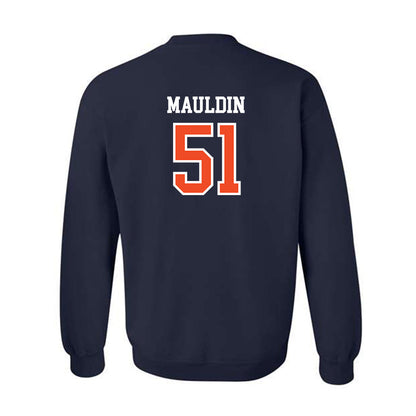 Auburn - NCAA Baseball : Ty Mauldin - Crewneck Sweatshirt Generic Shersey