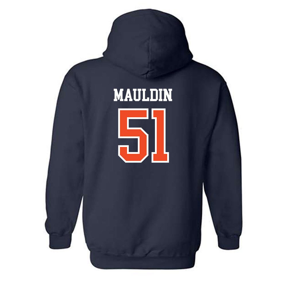 Auburn - NCAA Baseball : Ty Mauldin - Hooded Sweatshirt Generic Shersey