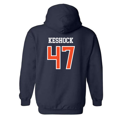 Auburn - NCAA Baseball : Cameron Keshock - Hooded Sweatshirt Generic Shersey