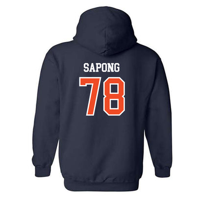 Auburn - NCAA Women's Soccer : Jenna Sapong - Hooded Sweatshirt Generic Shersey