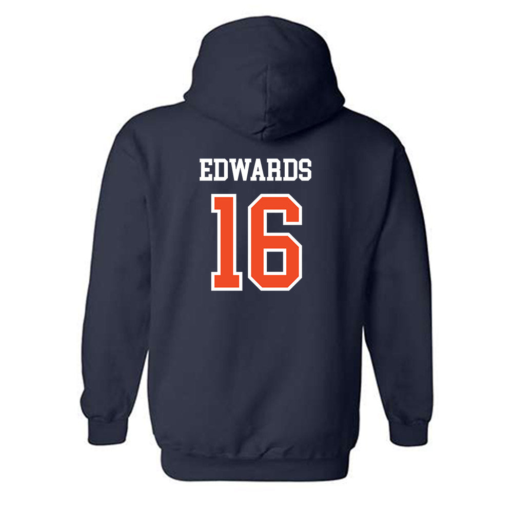 Auburn - NCAA Baseball : Cole Edwards - Hooded Sweatshirt Generic Shersey