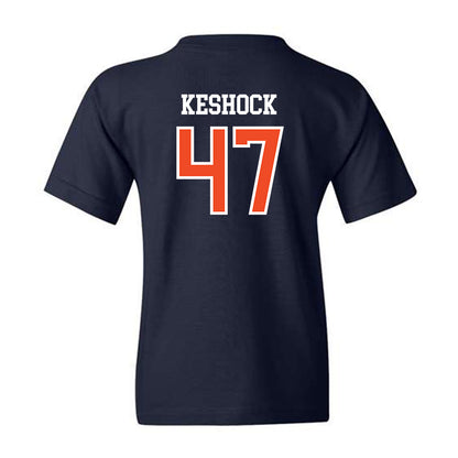 Auburn - NCAA Baseball : Cameron Keshock - Youth T-Shirt Generic Shersey