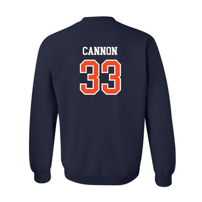 Auburn - NCAA Baseball : Will Cannon - Crewneck Sweatshirt Generic Shersey