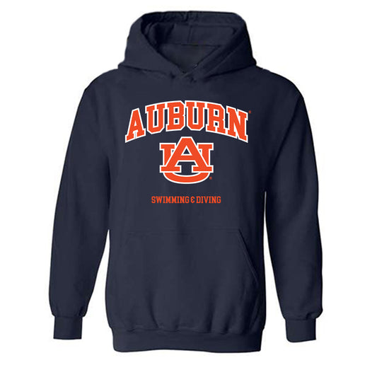 Auburn - NCAA Women's Swimming & Diving : Averee Preble - Hooded Sweatshirt Generic Shersey