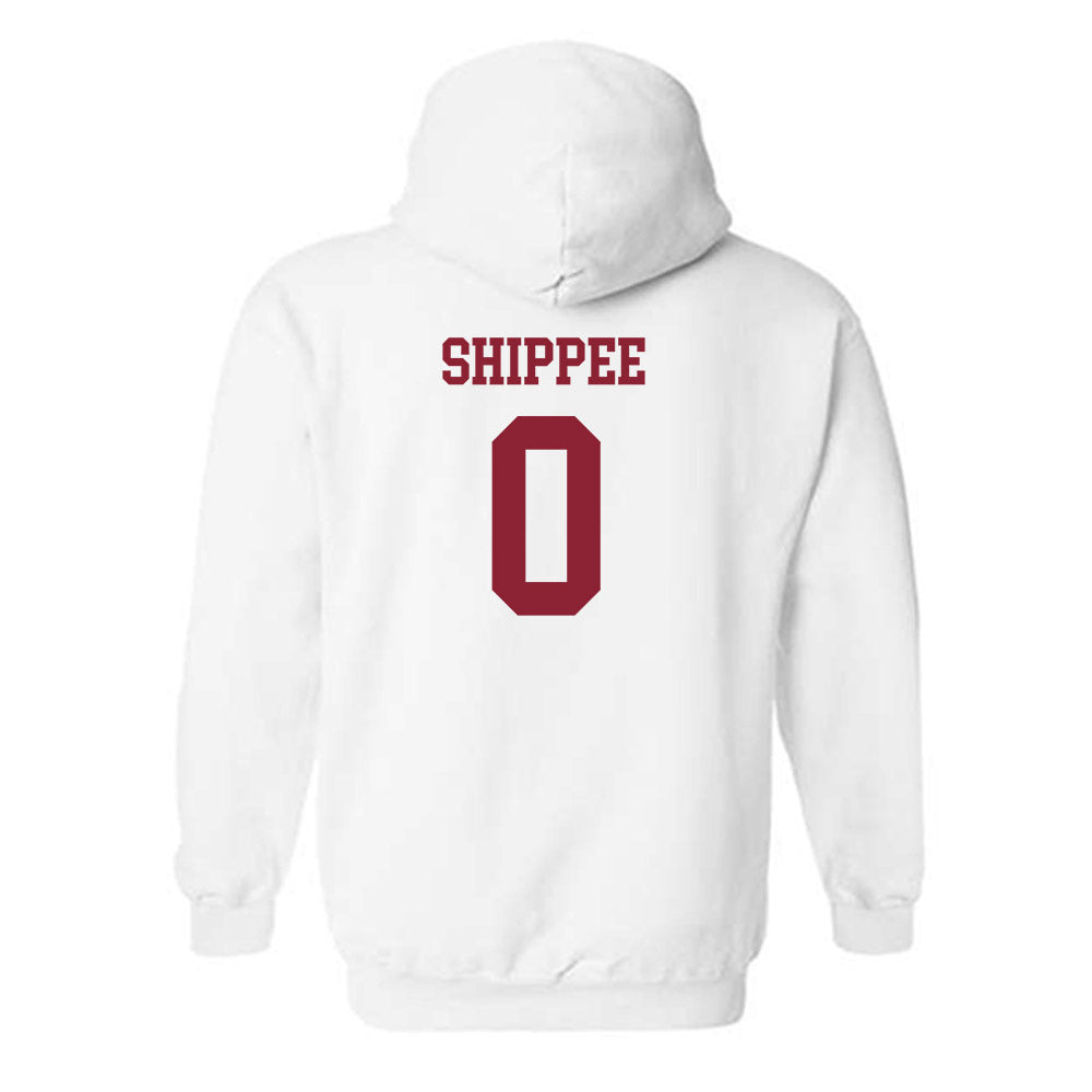 Boston College - NCAA Women's Soccer : Olivia Shippee - White Replica Hooded Sweatshirt