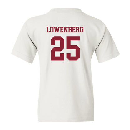 Boston College - NCAA Women's Soccer : Sophia Lowenberg - White Replica Youth T-Shirt