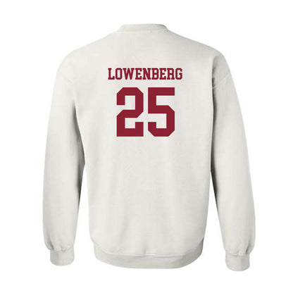 Boston College - NCAA Women's Soccer : Sophia Lowenberg - White Replica Sweatshirt