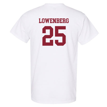 Boston College - NCAA Women's Soccer : Sophia Lowenberg - White Replica Short Sleeve T-Shirt