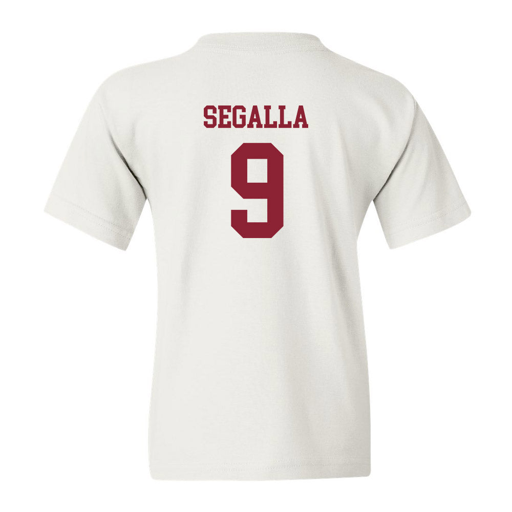 Boston College - NCAA Women's Soccer : Sydney Segalla - White Replica Youth T-Shirt