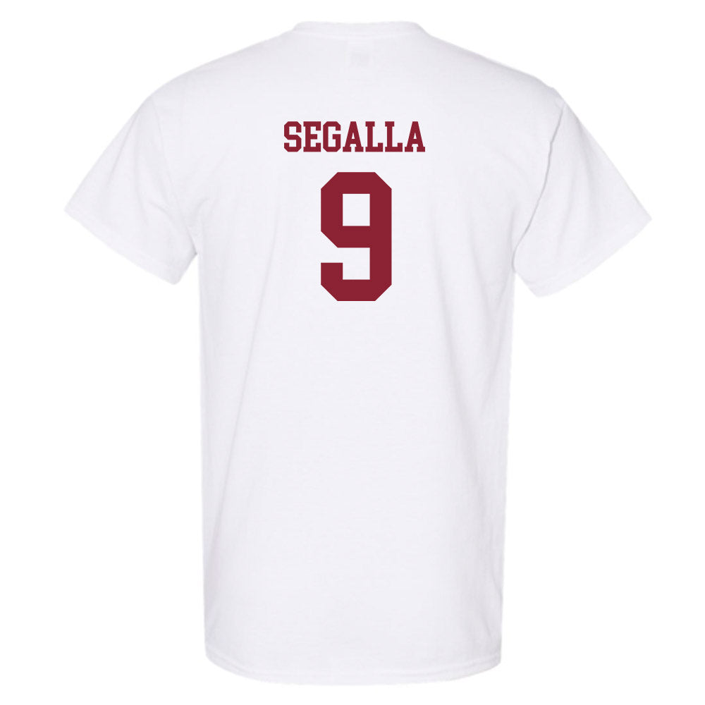 Boston College - NCAA Women's Soccer : Sydney Segalla - White Replica Short Sleeve T-Shirt