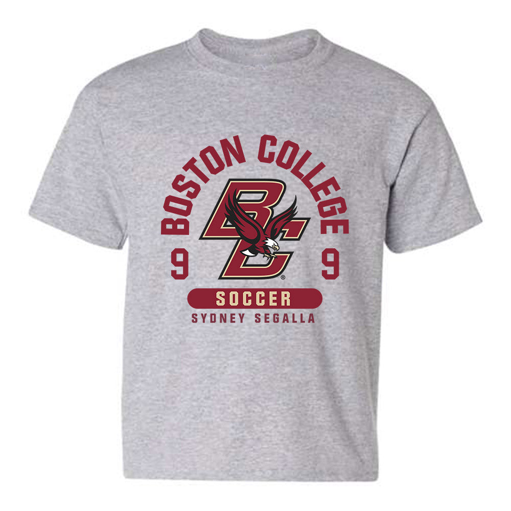 Boston College - NCAA Women's Soccer : Sydney Segalla - Sport Grey Classic Fashion Youth T-Shirt