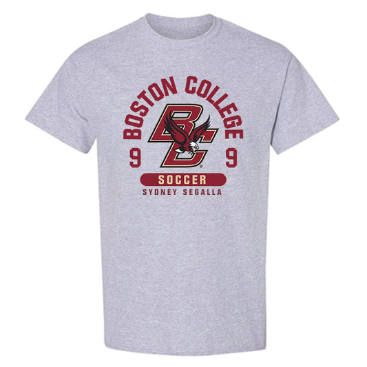 Boston College - NCAA Women's Soccer : Sydney Segalla - Sport Grey Classic Fashion Short Sleeve T-Shirt