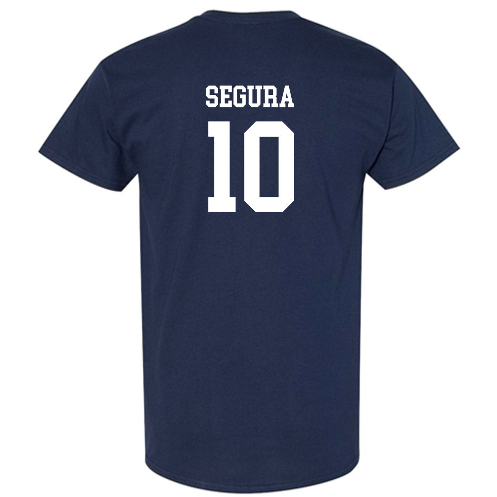 Drake - NCAA Men's Soccer : Damian Segura - Short Sleeve T-Shirt