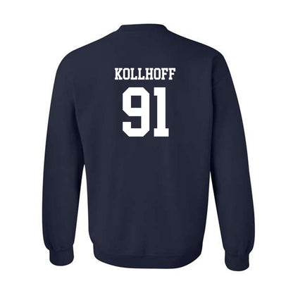 Drake - NCAA Football : Griffin Kollhoff - Crewneck Sweatshirt Classic Shersey