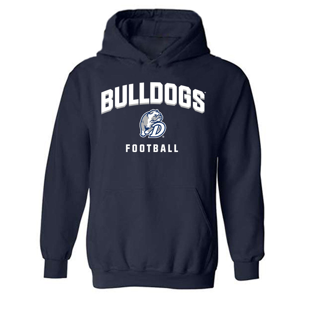 Drake - NCAA Football : Griffin Kollhoff - Hooded Sweatshirt Classic Shersey