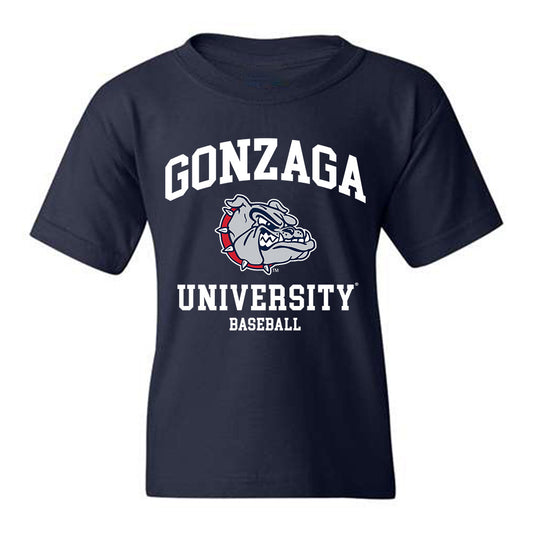 Gonzaga - NCAA Baseball : Josh Hankins - Youth T-Shirt Classic Shersey