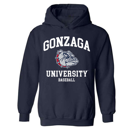 Gonzaga - NCAA Baseball : Justin Feld - Hooded Sweatshirt Classic Shersey