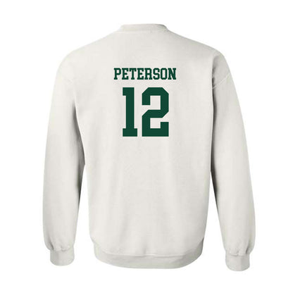 Hawaii - NCAA Women's Soccer : Krista Peterson - White Replica Shersey Sweatshirt