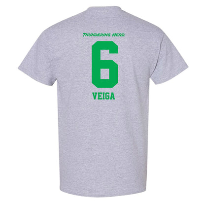 Marshall - NCAA Men's Soccer : Gustavo Veiga - Sport Grey Generic Short Sleeve T-Shirt