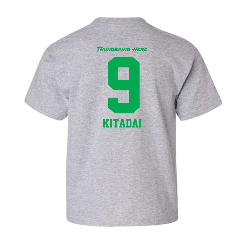 Marshall - NCAA Women's Soccer : Yoshiki Kitadai - Sport Grey Generic Youth T-Shirt